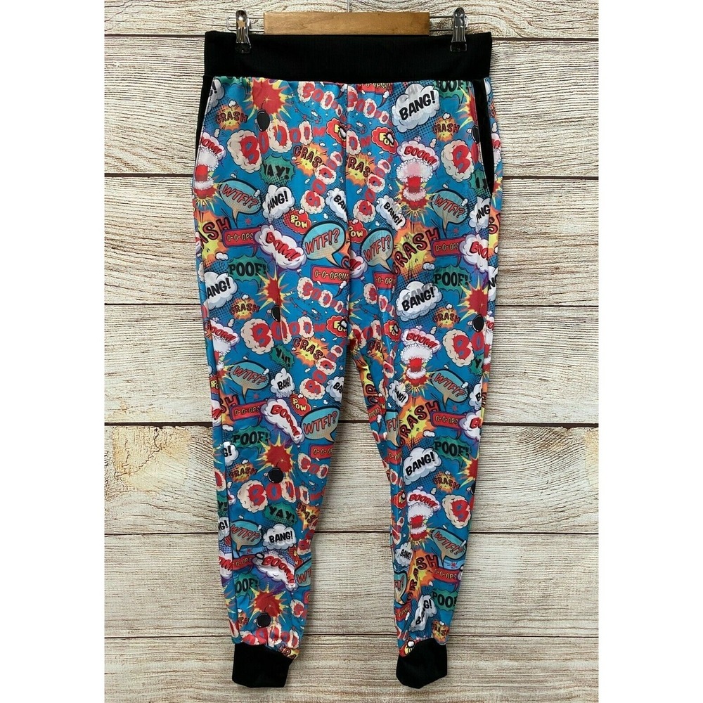 Kayden K Jogger Pants Mens Size XL Skinny BOOM Poly Stretch New Made in USA
